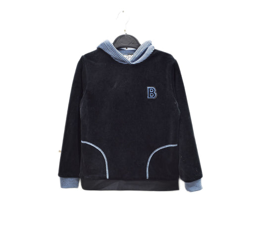 Buckingham Velour Logo Sweater