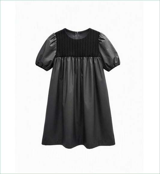 Buckingham Velvet Taffeta Dress