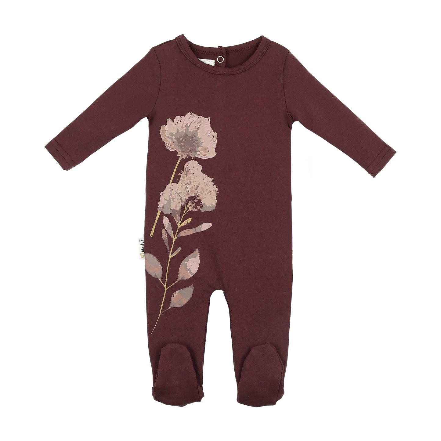 Maniere Watercolor Floral Footie
