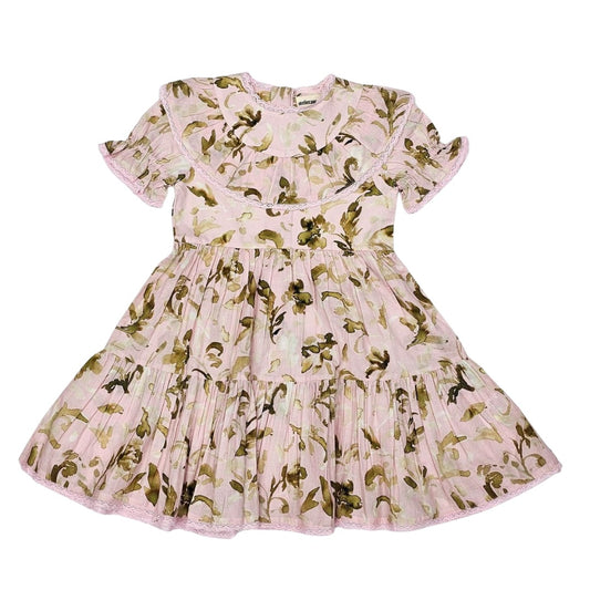 Atelier Parsmei Lace Detailed Dress-Bubble Sleeve