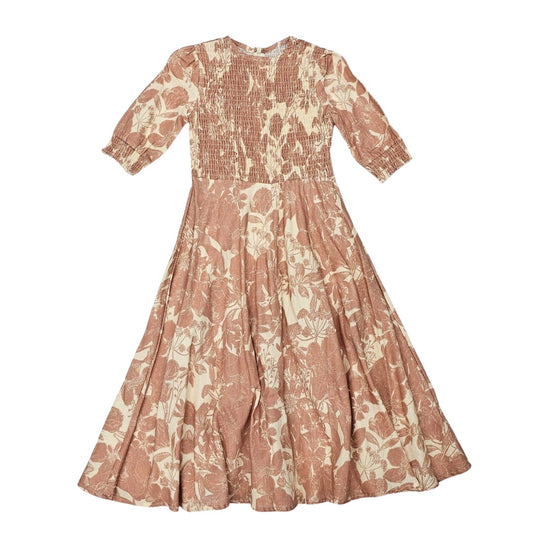 Atelier Parsmei Long Sleeve Smock Dress