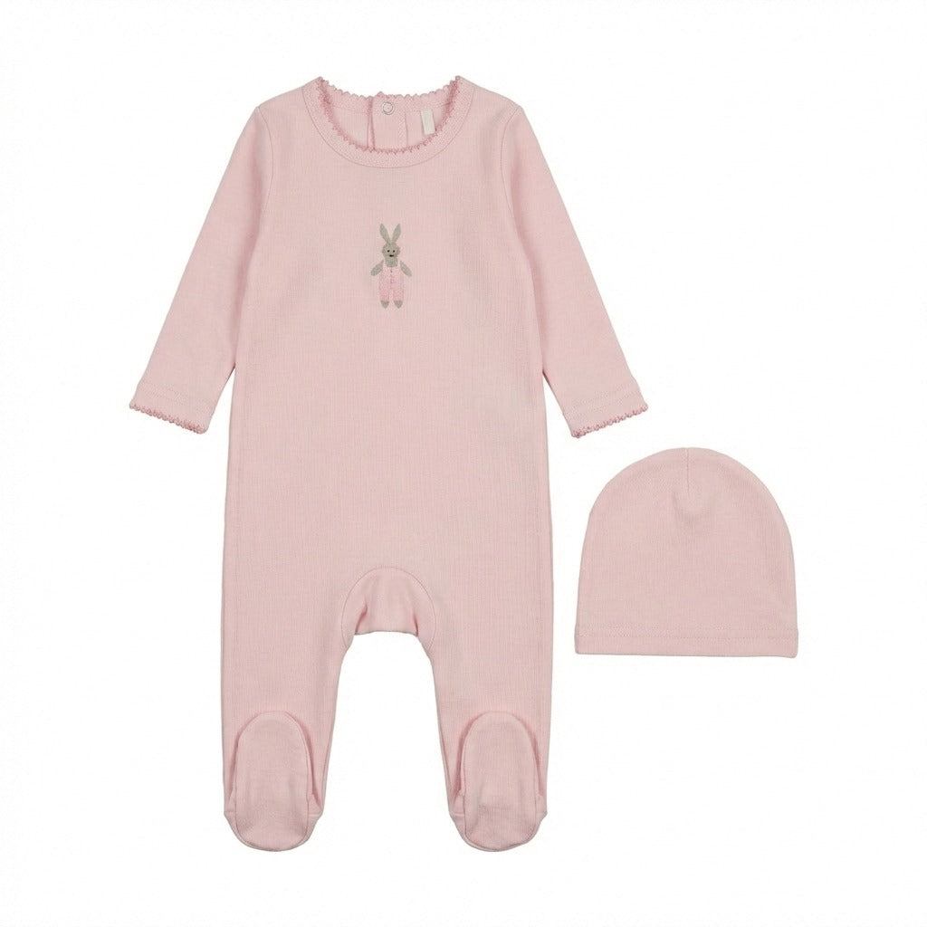 Pouf Bunny Graphic Footie (girl)