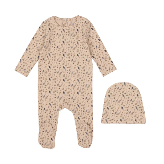 Mini Label Boys Printed Willow Footie & Hat