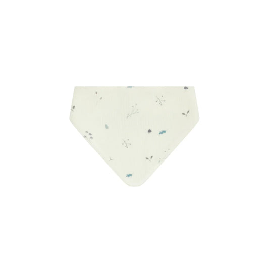 Daisy Winter Ribbed Print Bib