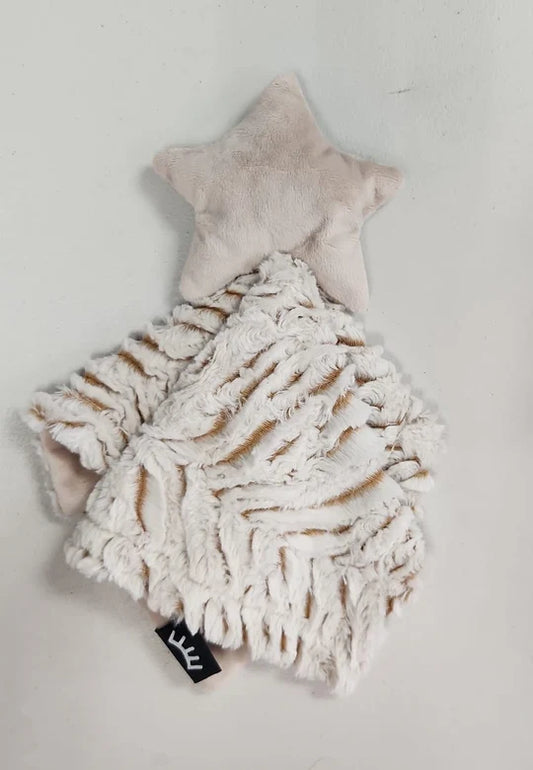 Winx+Blinx Zebra Taupe Star Baby Lovey