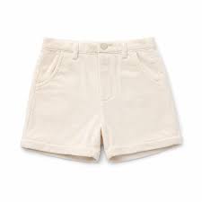 Teela Antique Cream Shorts