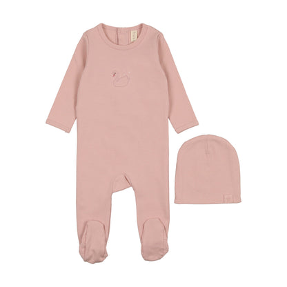Bonjoy Graphic Footie & Hat (girl)