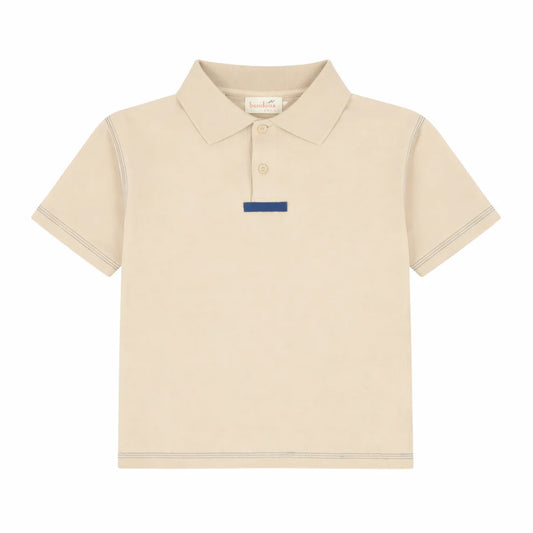 Bondoux Leather Patch Polo