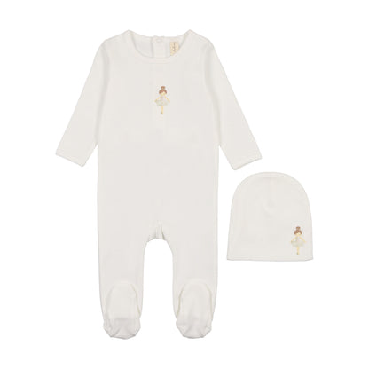 Bonjoy Graphic Footie & Hat (girl)