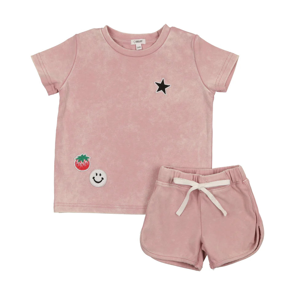 Bonjoy Patch Wash Toddler Set (girl)