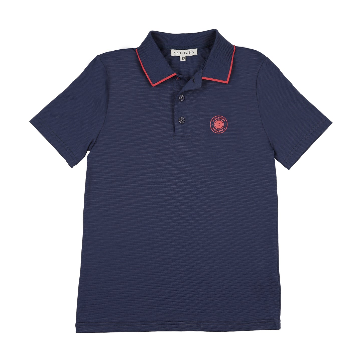 3 Buttons SS26 Color Pop Sport Polo