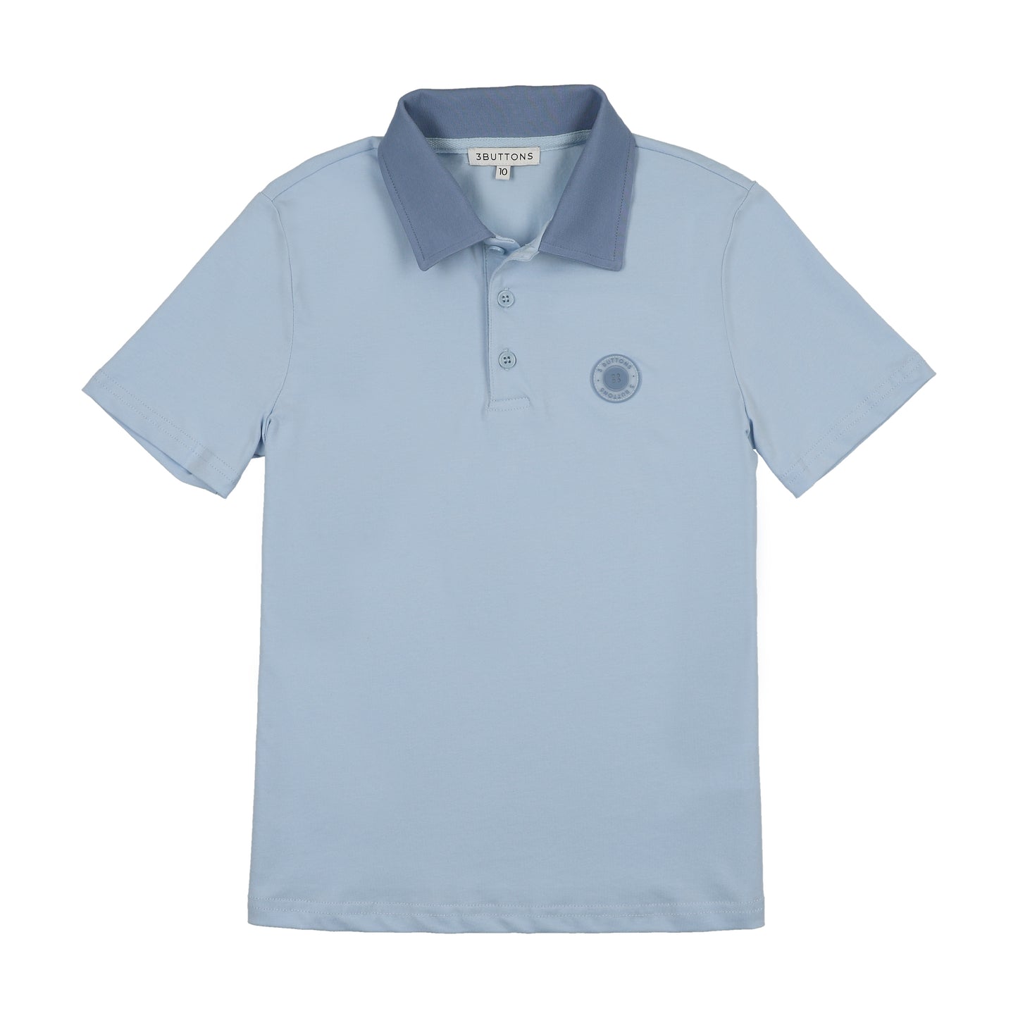 3 Buttons SS26 Contrast Collar Polo