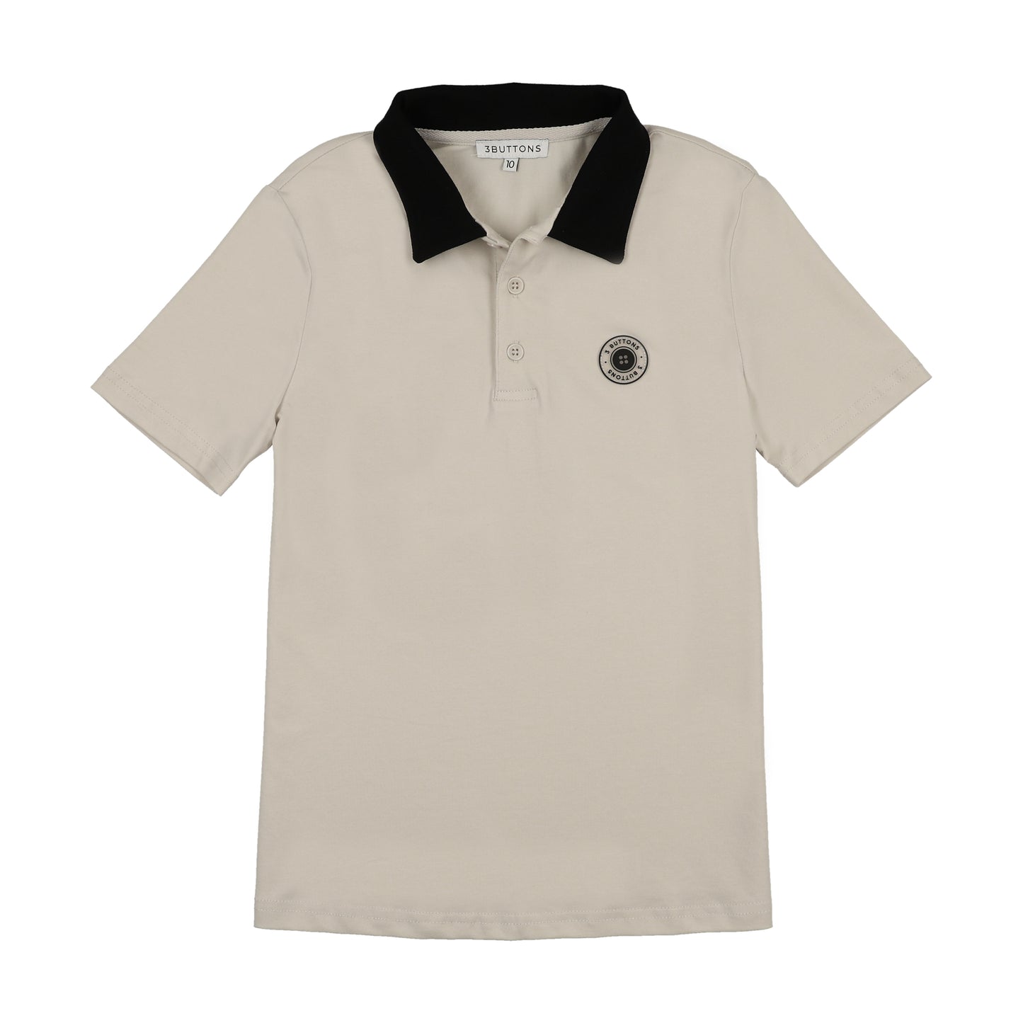 3 Buttons SS26 Contrast Collar Polo