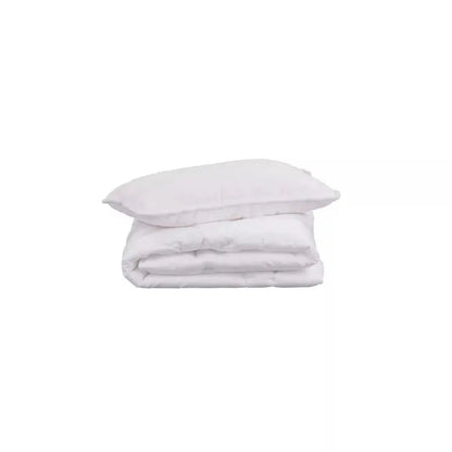 Effiki Duvet & Pillow Hypoallergenic Set (White, 61"x80")