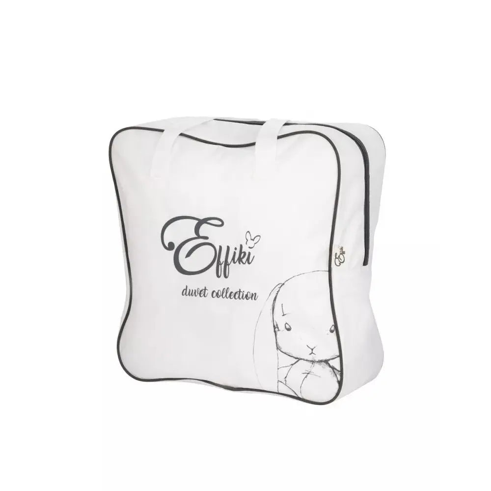 Effiki Duvet & Pillow Hypoallergenic Set (White, 61"x80")