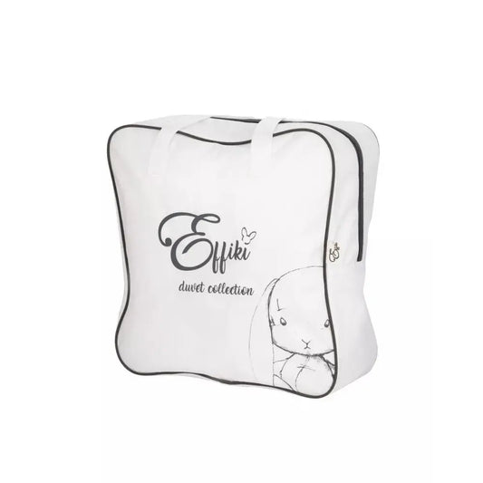 Effiki Duvet & Pillow Hypoallergenic Set (White, 61"x80")
