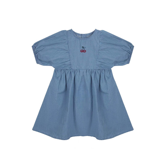 Tricot Denim Dress