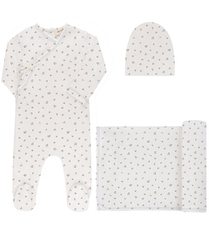 Ely's & Co Floral Pointelle Take Me Home Set