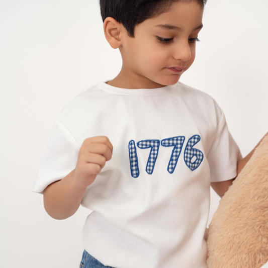 Teela Gingham Boys Top