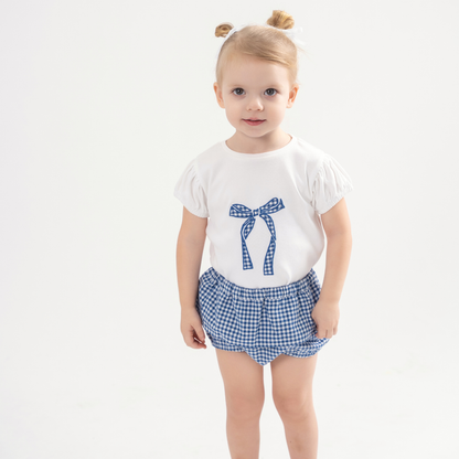 Teela Gingham Baby Girl Set