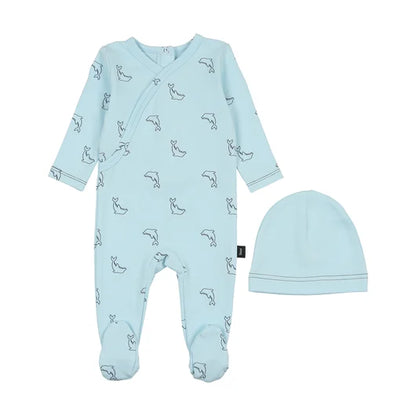 Heart+Soul Dolphin Footie