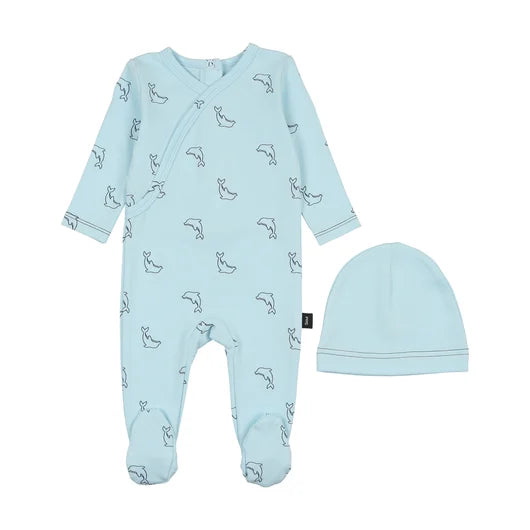 Heart+Soul Dolphin Footie
