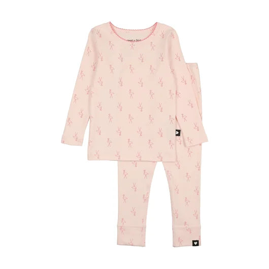 Heart+Soul Flamingo PJ's Set