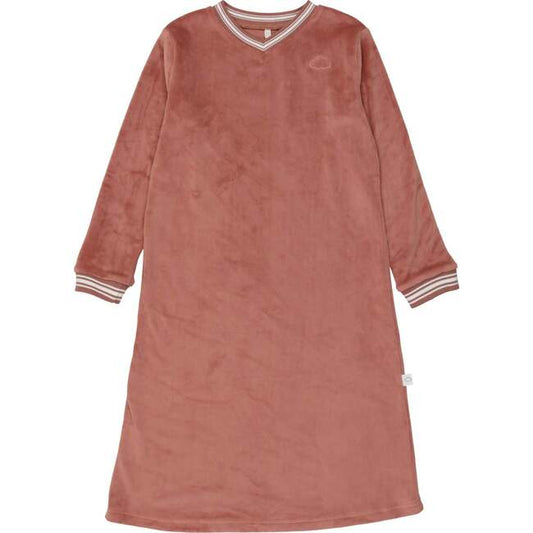 Pouf Velour Varsity Nightgown Girl