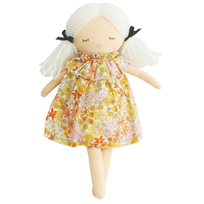 Alimrose Mini Matilda, Asleep Awake (24cm, Sweet Marigold)