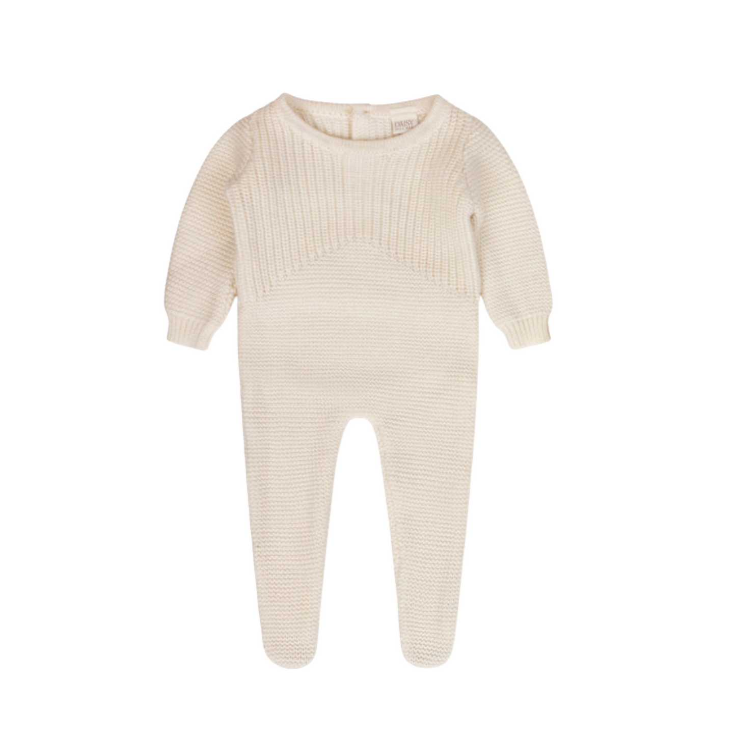 Daisy Knit Detail Footie