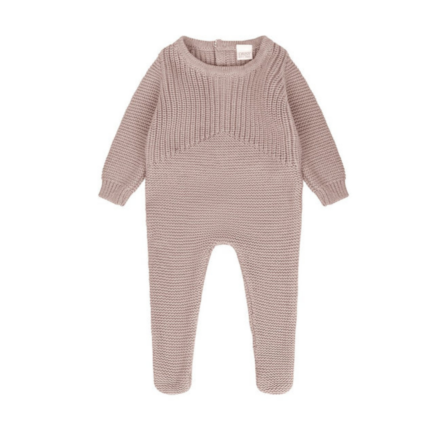 Daisy Knit Detail Footie