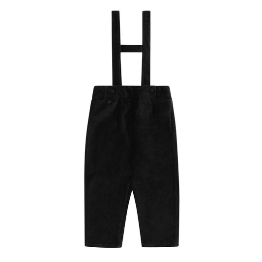 Rompp Black Velvet Long Overalls