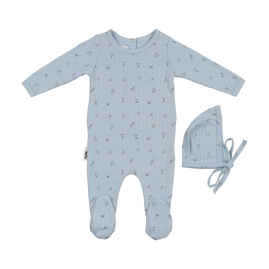 Maniere Pointelle Leaves 3pc Set