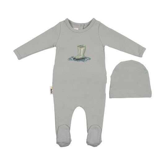 Maniere Rain Boot Print 3pc Set