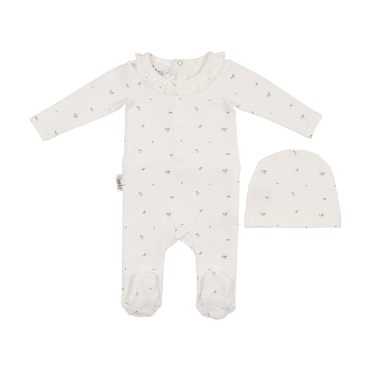 Maniere Floral Ruffle 3pc Set