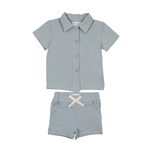 Montee Tiered Flower Boys 2pc Set