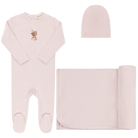 Ely's & Co Organic Bear Take Me Home Set (girl)