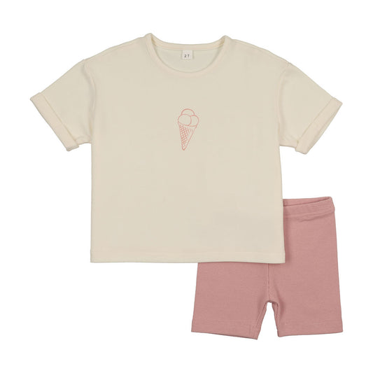 Pouf Oversized Tee Set (girl)