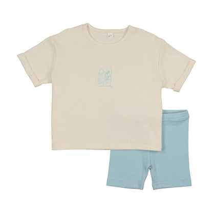Pouf Oversized Tee Set