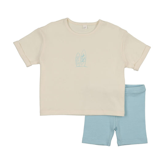 Pouf Oversized Tee Set