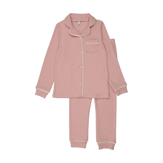 Pouf Ribbed Grandpa PJ's (girl)
