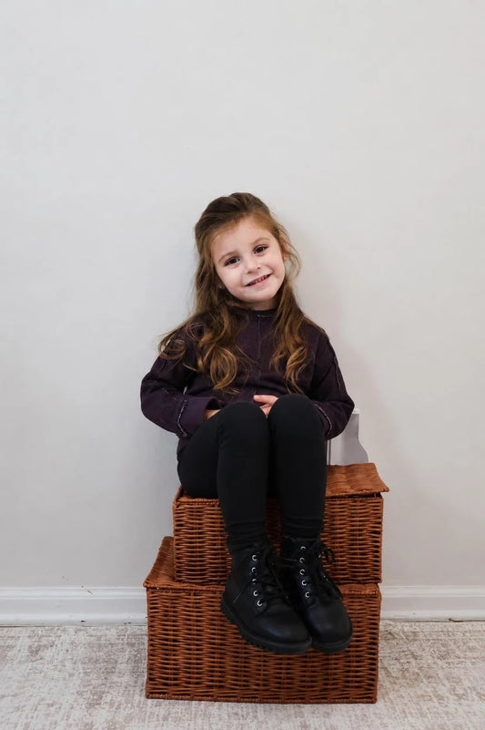 Niche Baby Ribbed Leggings
