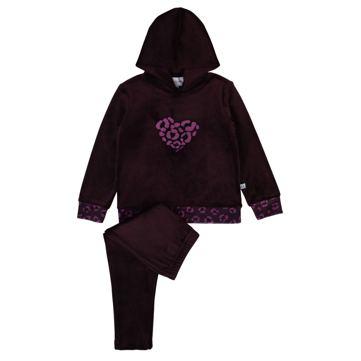 Miss Mini Sherpa Hoodie Set- Girls