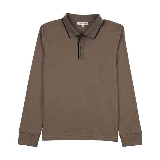 3 Buttons Stripe Edge Polo (aw26/27)