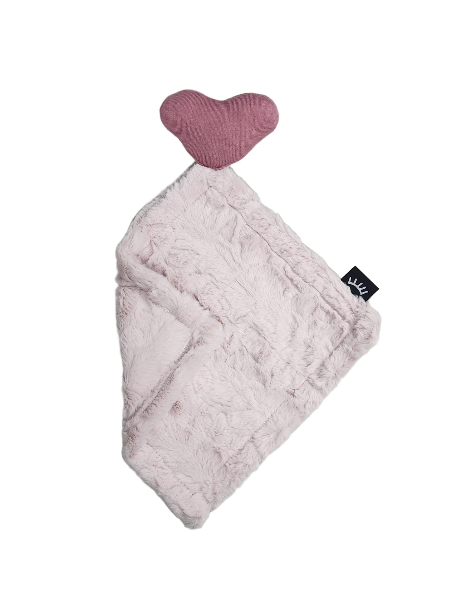 Winx+Blinx Cozy Mauve Heart Lovey