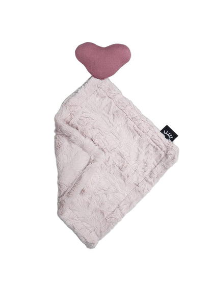 Winx+Blinx Cozy Mauve Heart Lovey