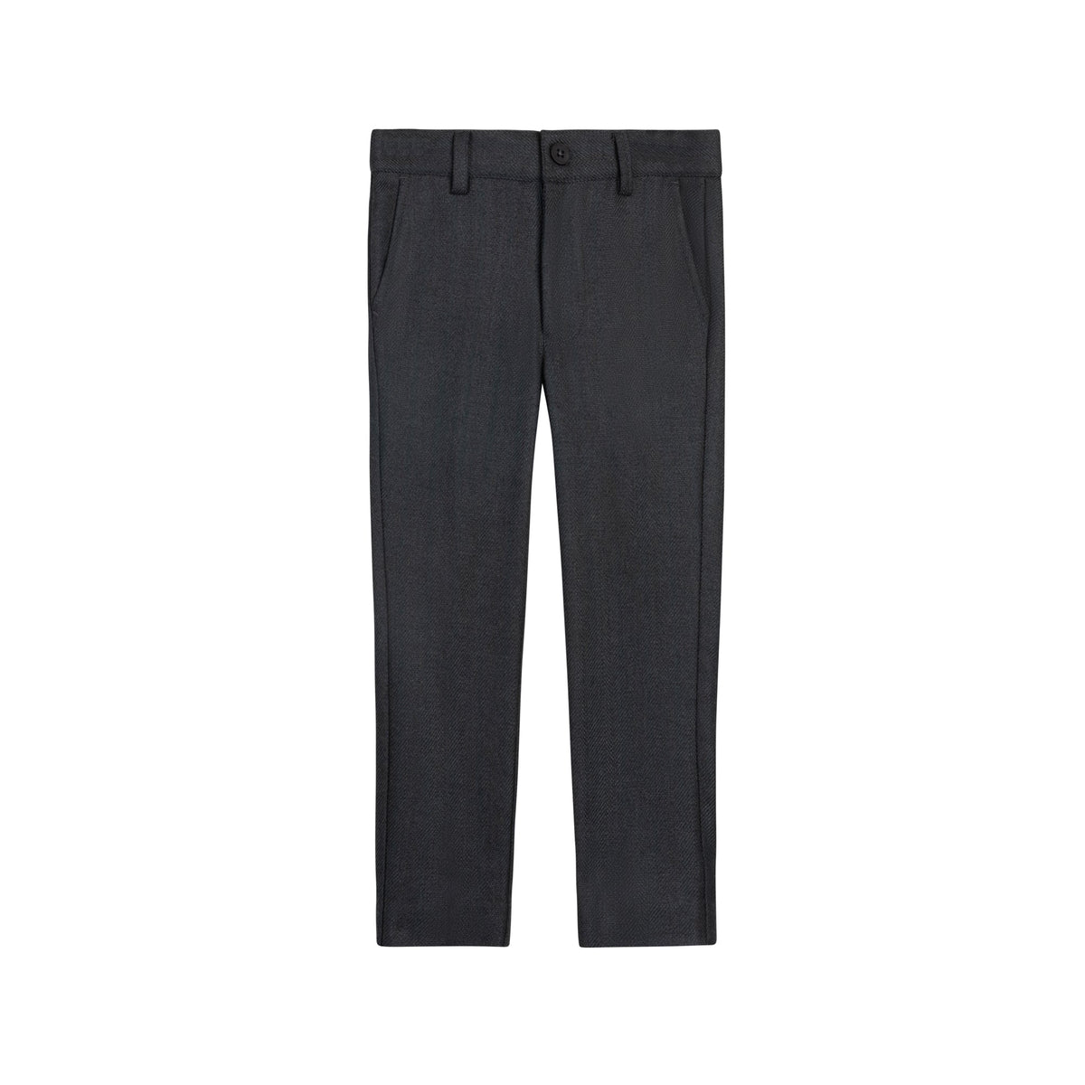 Looms Herringbone Boys Wool Woven Pants