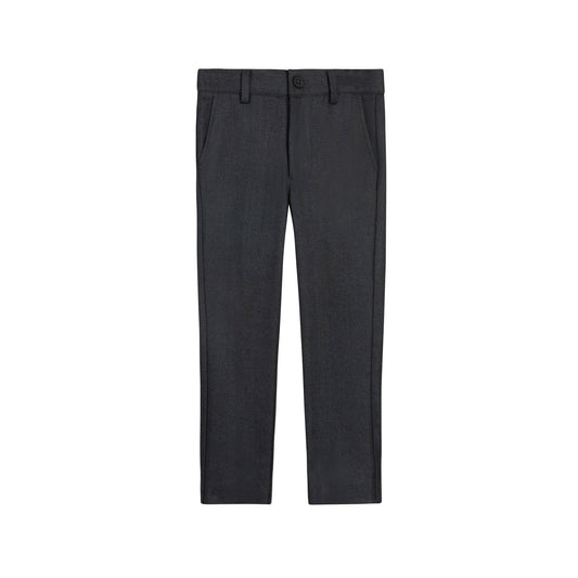 Looms Herringbone Boys Wool Woven Pants