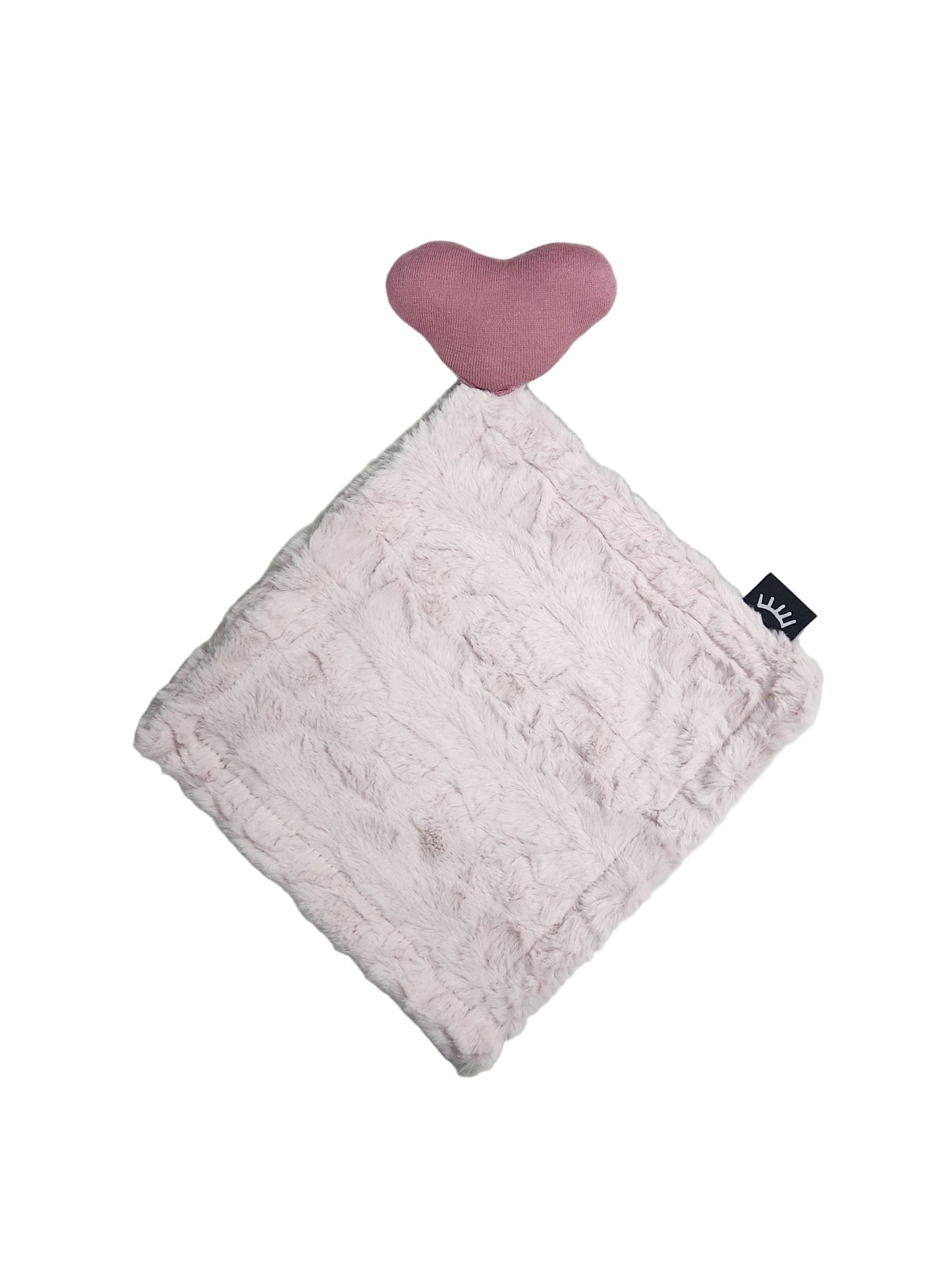 Winx+Blinx Cozy Mauve Heart Lovey