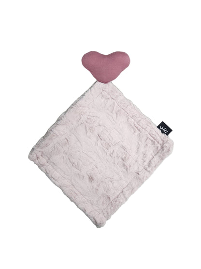 Winx+Blinx Cozy Mauve Heart Lovey